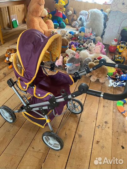 Коляска для кукол demi star