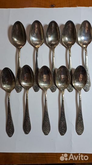 Столовые приборы мельхиор СССР