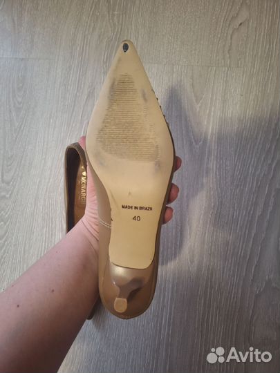 Туфли винтаж натуральная кожа