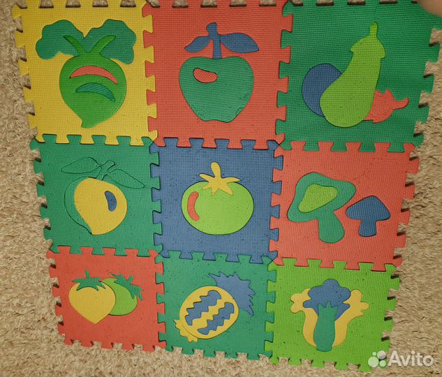 Детский большой пазл, коврик для ползания