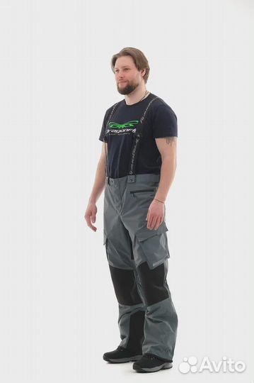 Брюки мембранные quad 2.0 gray