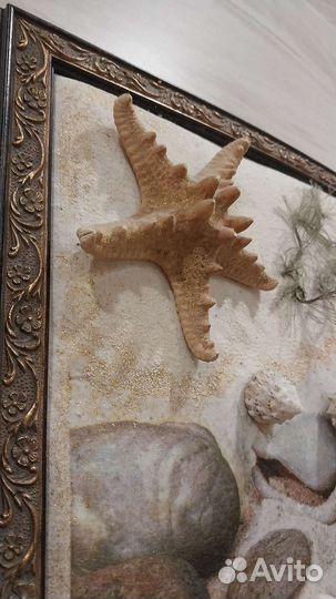 Декоративное панно морская тематика