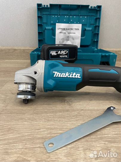 Аккумуляторная болгарка ушм makita 125 новая