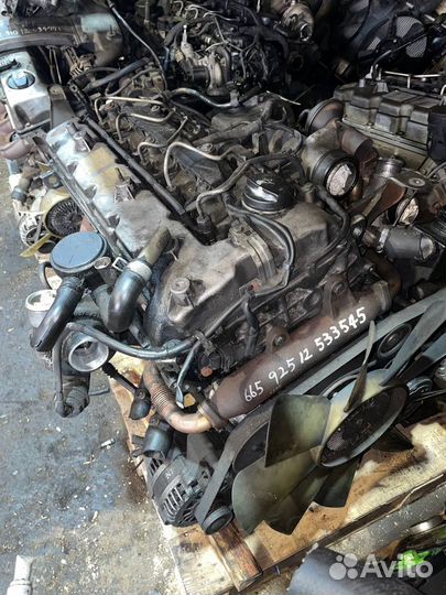 665925 двигатель 2.7л 163-175лс (D27DT) SsangYong