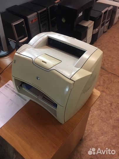 Принтер нр 1200 лазерный черно белый