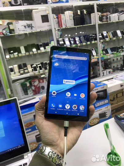 Планшет lenovo tab m7 1/16 sim