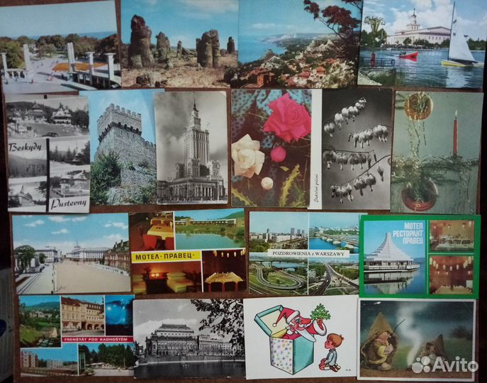 Репринт наших открыток и иностранные