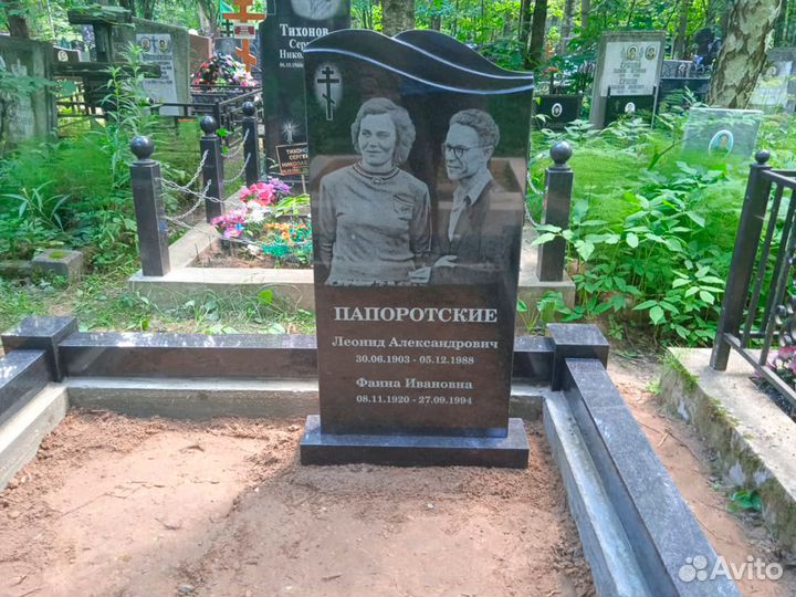 Установка памятников из гранита под ключ