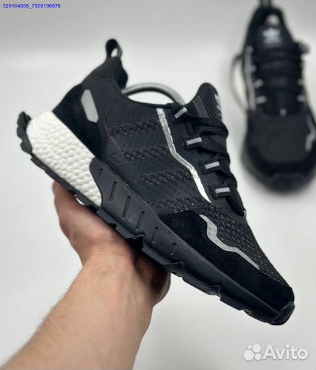 Кроссовки Adidas ZX 1000 Black (Арт.92350)