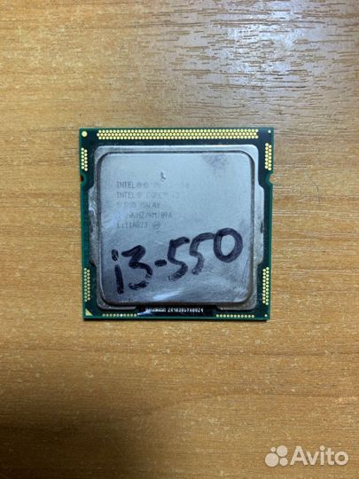 Процессор 1156 Core i3-550 3.2GHz 2-яд/4-пот