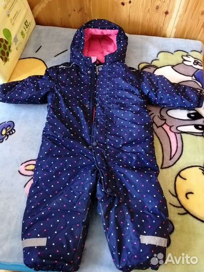 Комбинезон демисезонный для девочки 92