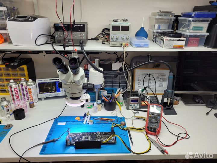 Ремонт ноутбуков, смартфонов, видеокарт