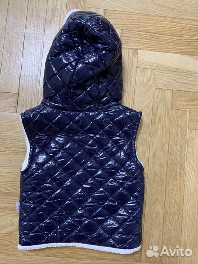 Меховая жилетка детская