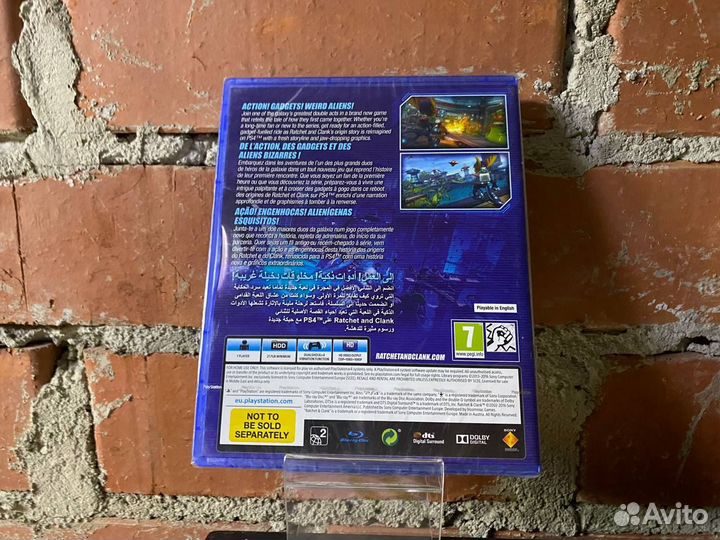 Диск Ratchet Clank (PS4) новый
