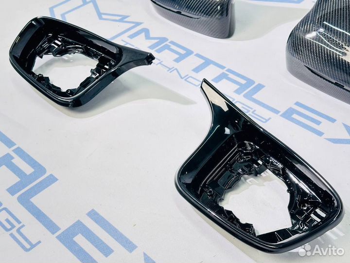 Накладки на зеркала BMW G30 в стиле М5 F90 карбон