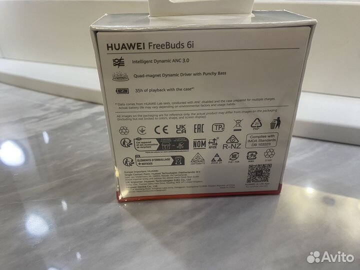 Беспроводные наушники huawei