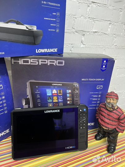 Эхолот Lowrance HDS 10 pro + 3in1HD Rus 23.3 ver26