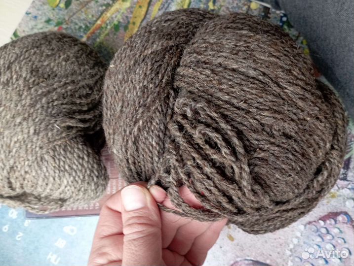 Пряжа шерсть яка