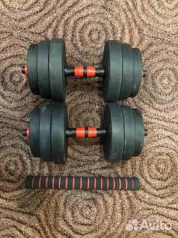 Гантели и гриф все в одном