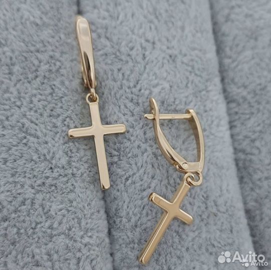 Серьги из медицинского сплава