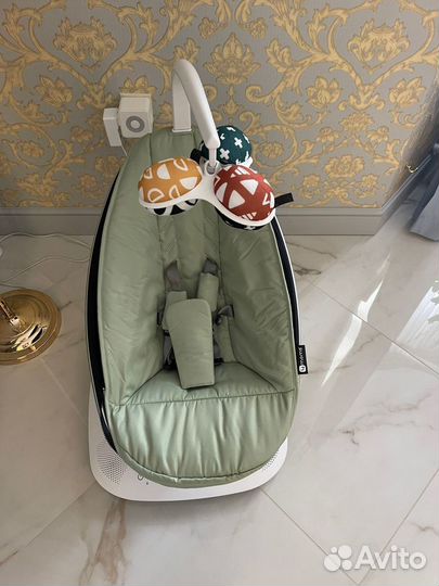 Кресло-качалка 4moms mamaRoo New олива