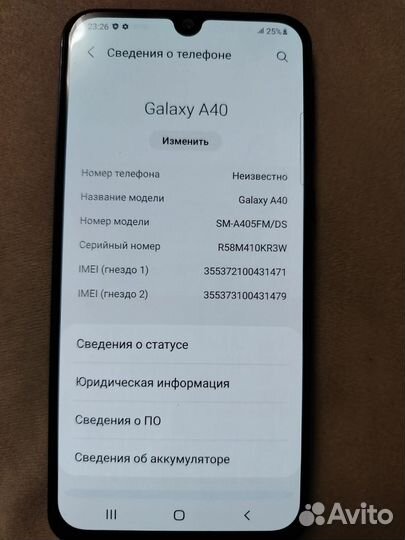 Samsung Galaxy A40, 4/64 ГБ