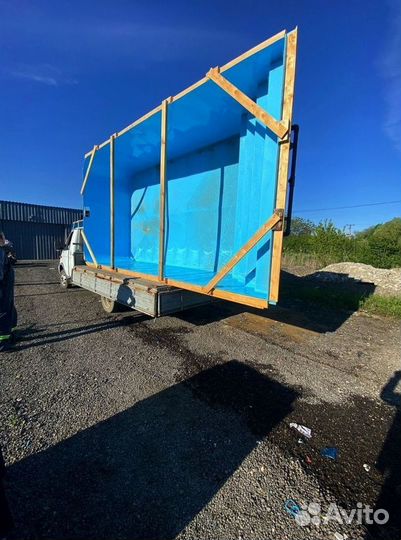 Полипропиленовая чаша (бассейн) 7м*3м*1,5м