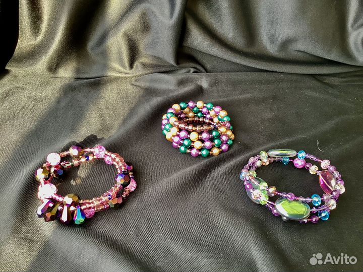 Браслет на проволоке Мемори. Объемный 3 оборота