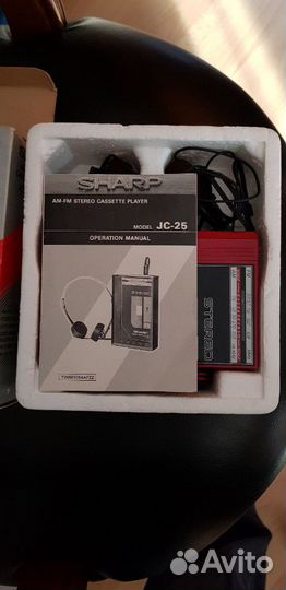 Кассетный плеер sharp JC-25