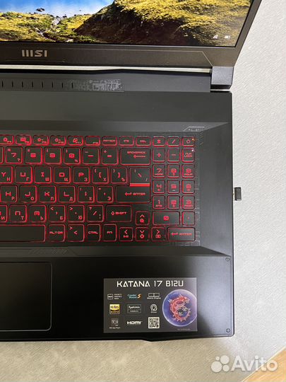 Ноутбук MSI Katana 17