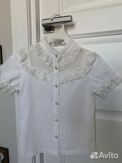 Блузки нарядные для школы duwali