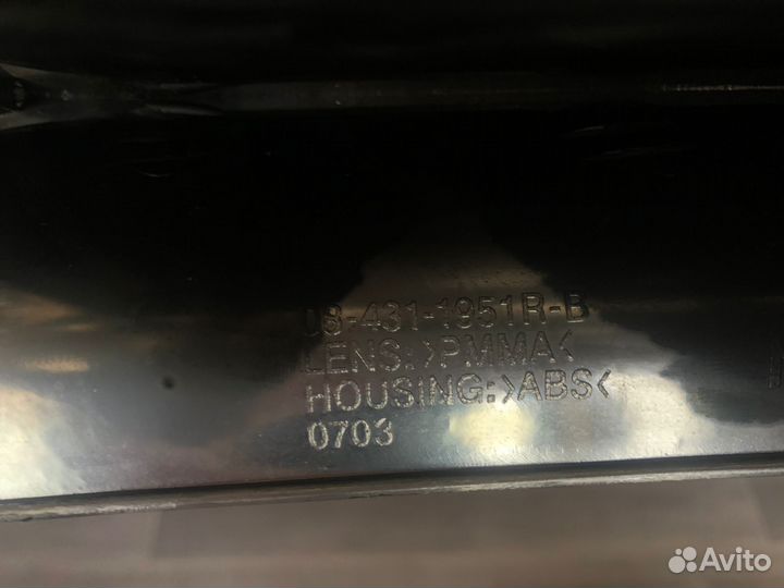 Задние фонари ford фьюжен