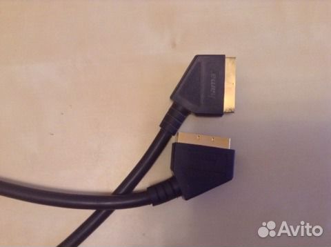 Кабель scart - scart 1.2м