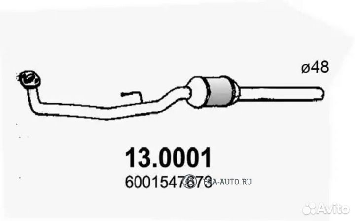 Asso 13.0001 Катализатор