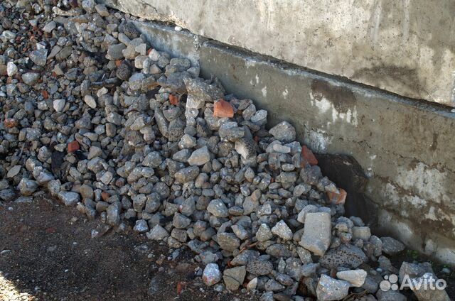 Дробленный бетон