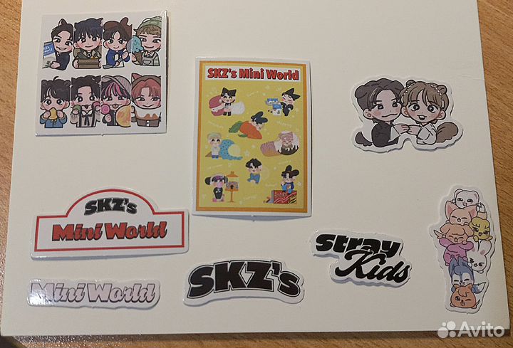 Stray kids наклейки