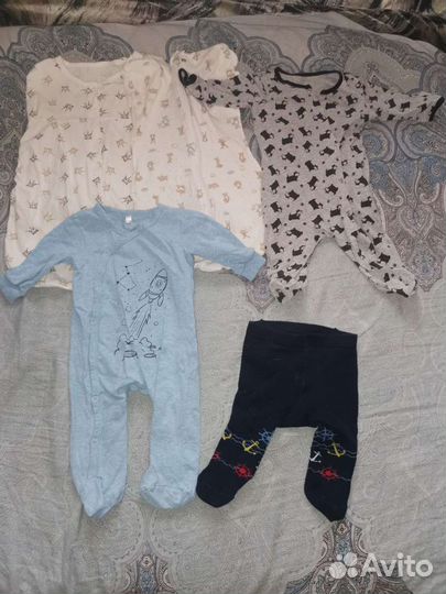 Одежда пакетом для малыша