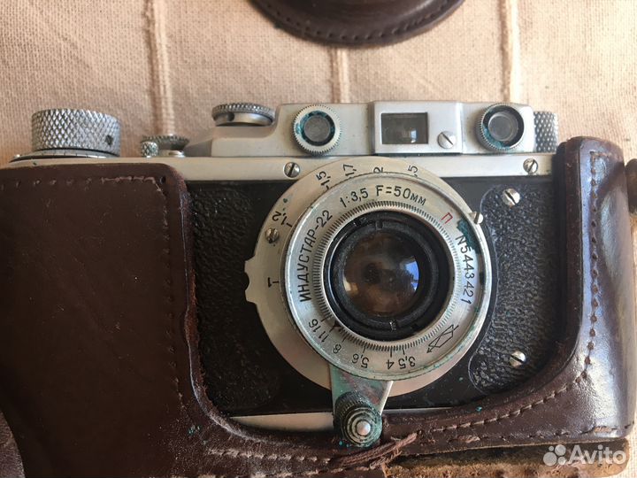 Плёночный фотоаппарат Зоркий