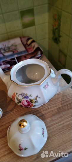 Богемия.Чайник заварочный фарфор