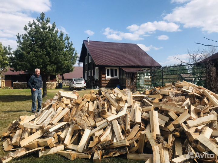Дрова колотые
