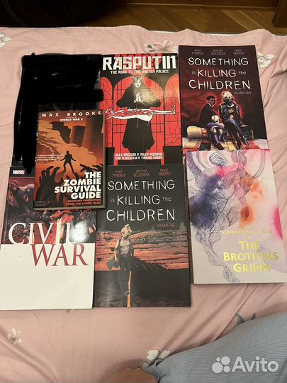 Книги и комиксы на английском языке