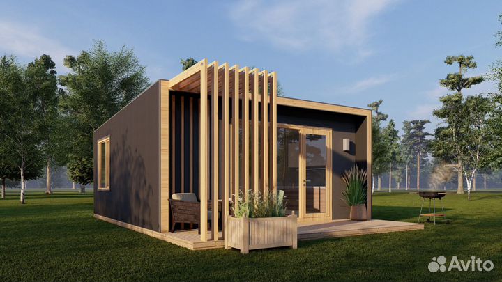 Модульный дом 36 м/2