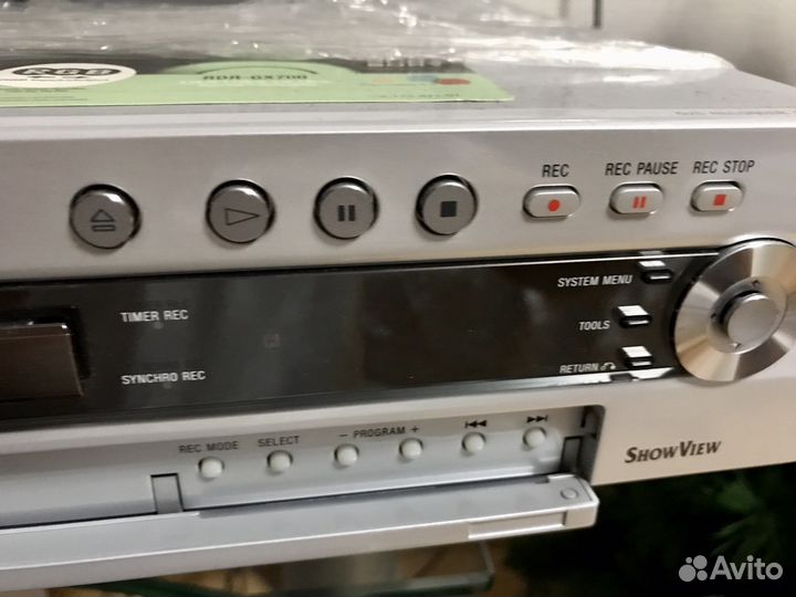 Пишущий DVD-плеер Sony