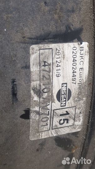 Цилиндр тормозной главный Nissan Primera P12, 2002