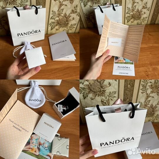 Кольцо pandora сердце оригинал