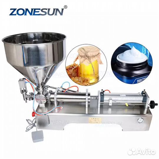 Дозатор поршневой для густых и жидких веществ