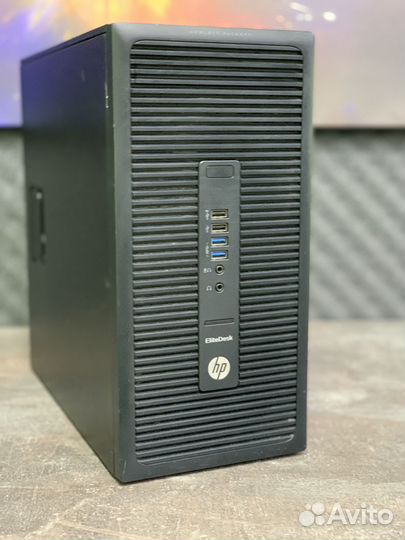 Пк HP EliteDesk 705 G1 MT A10-7800B/4GB DDR3/SSD 2