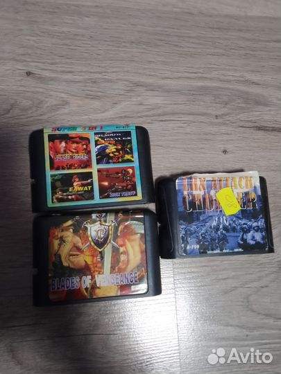 Картриджи sega 16 бит