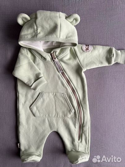 Комбинезон из футера с начесом