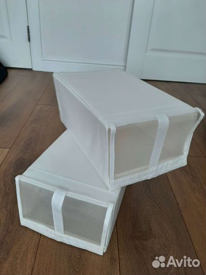 Коробка для обуви IKEA белые